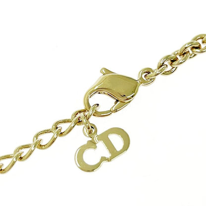 Christian Dior GP DIOR Logo Necklace Women's Gold 521863 Necklace