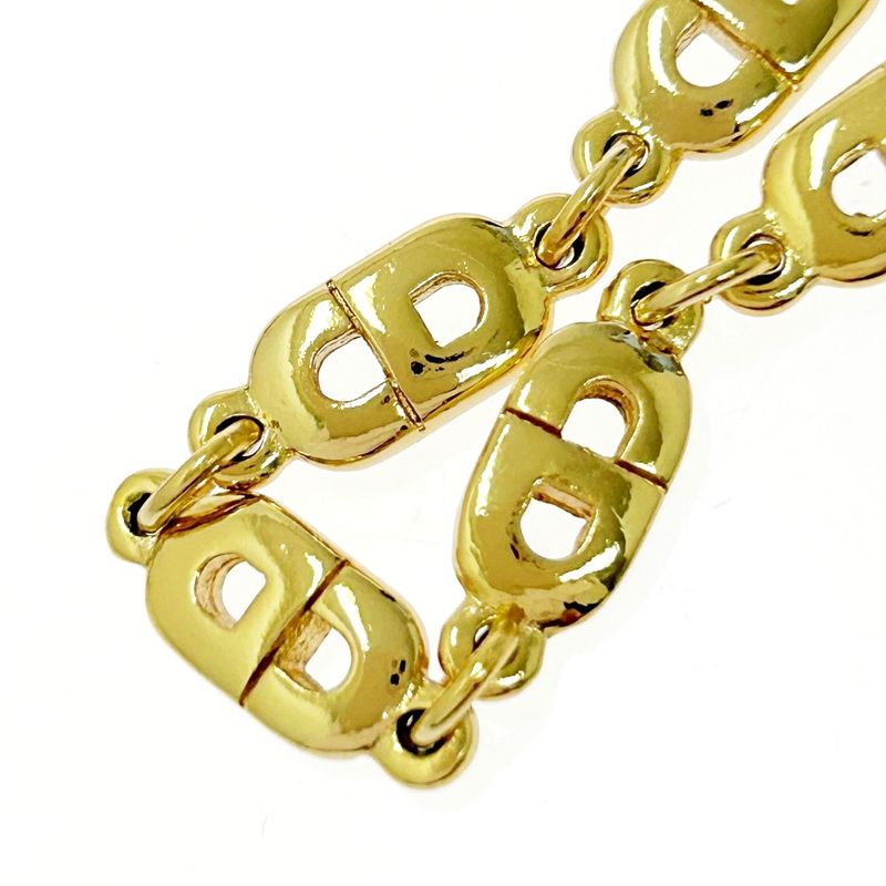 [storage Bag Christian Dior GP CD Logo Bracelet Gold 525789 Bracelet