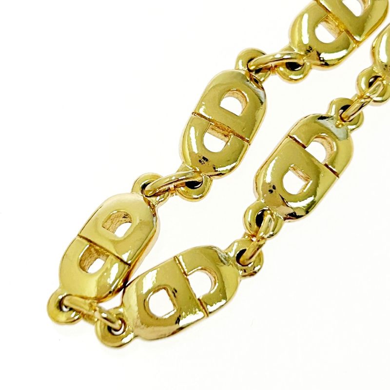 [storage Bag Christian Dior GP CD Logo Bracelet Gold 525789 Bracelet