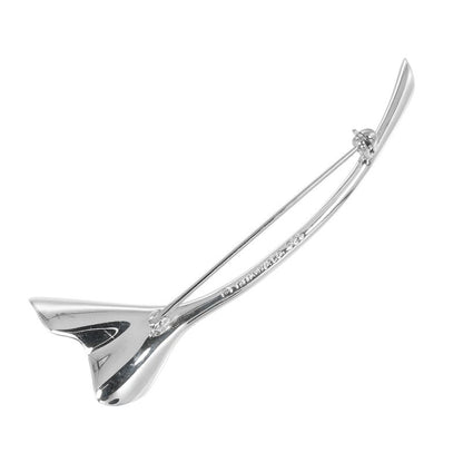 Tiffany & Co Ginkgo Silver 925 Women's G Brooch
