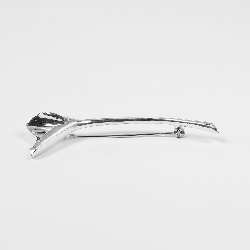 Tiffany & Co Ginkgo Silver 925 Women's G Brooch