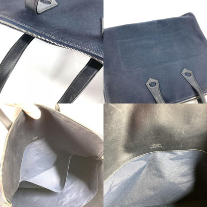 Hermes Handbag Sac Ibou Gm Sac Ibou Gm Leather/Canvas Black