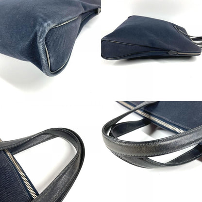Hermes Handbag Sac Ibou Gm Sac Ibou Gm Leather/Canvas Black