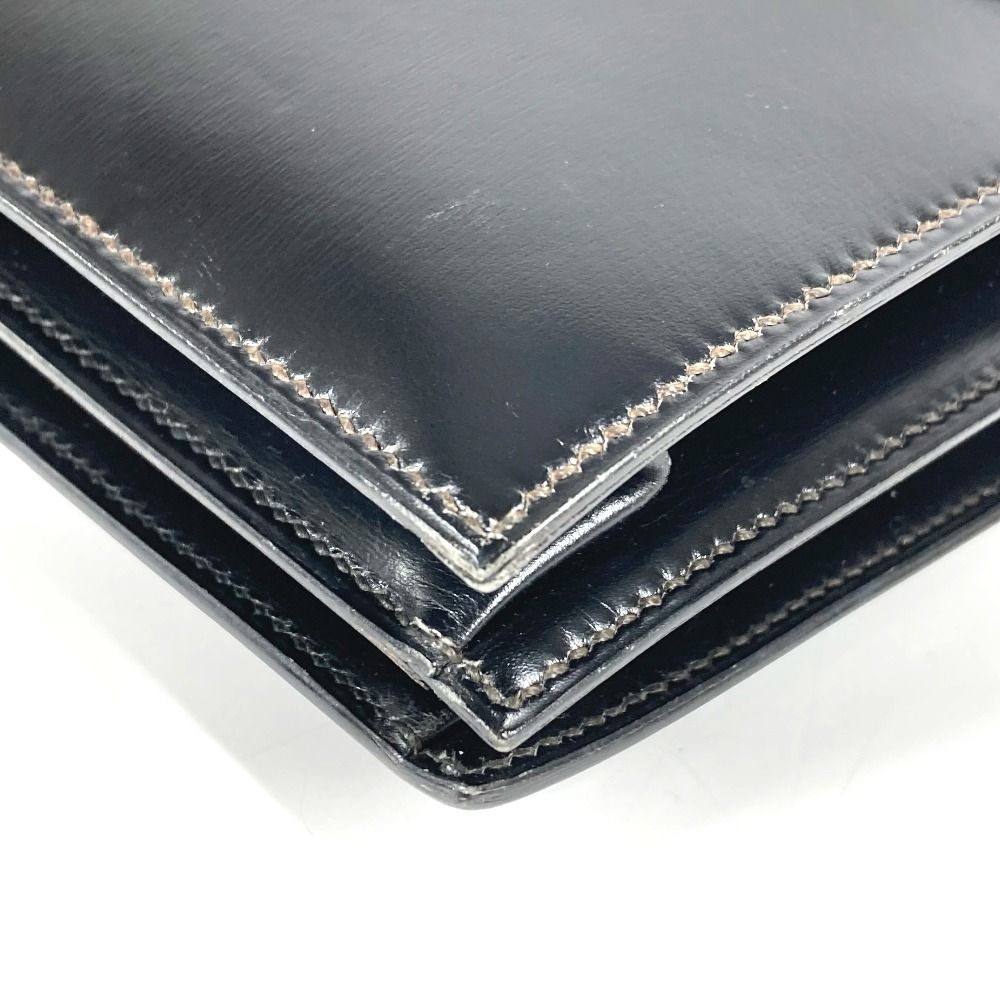 Hermes Handbag Cordelier Leather Black