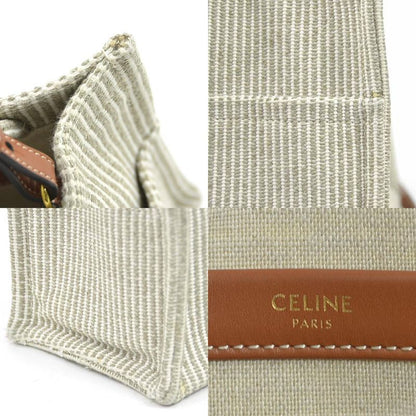 Celine CELINE Shoulder Bag Handbag Small Cabas Tice