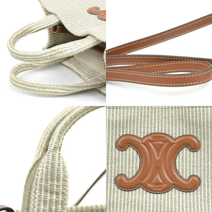 Celine CELINE Shoulder Bag Handbag Small Cabas Tice