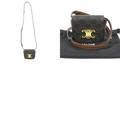 Celine CELINE Shoulder Bag Triomphe Mini Claude