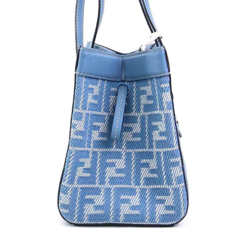 FENDI Shoulder Bag Zucca Origami 8BS083 AUQ7