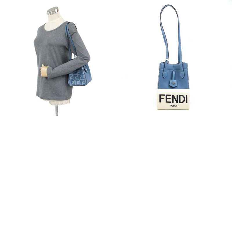 FENDI Shoulder Bag Zucca Origami 8BS083 AUQ7