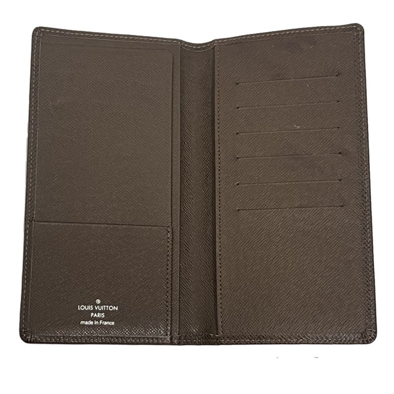 Louis Vuitton Billfold Taiga Porto Valeur Cult Cles Di Long Wallet Brown