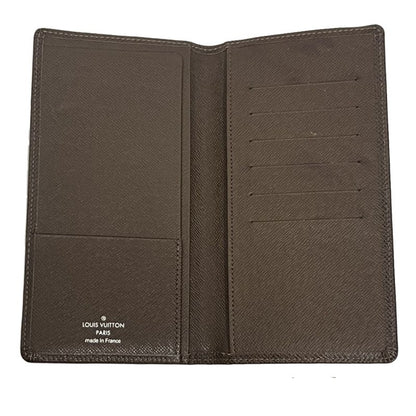 Louis Vuitton Billfold Taiga Porto Valeur Cult Cles Di Long Wallet Brown