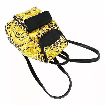 Gianni Versace Back Rucksack Leopard 31 Bs148