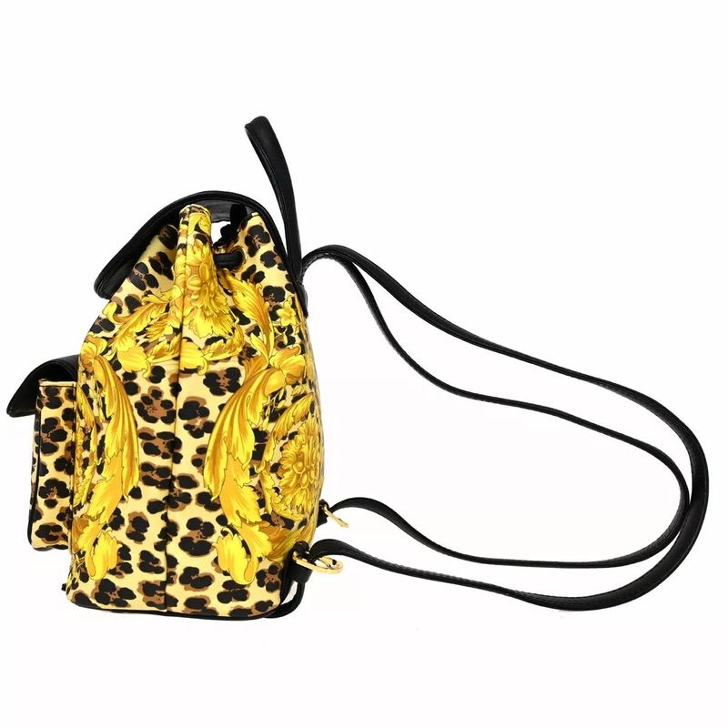 Gianni Versace Back Rucksack Leopard 31 Bs148