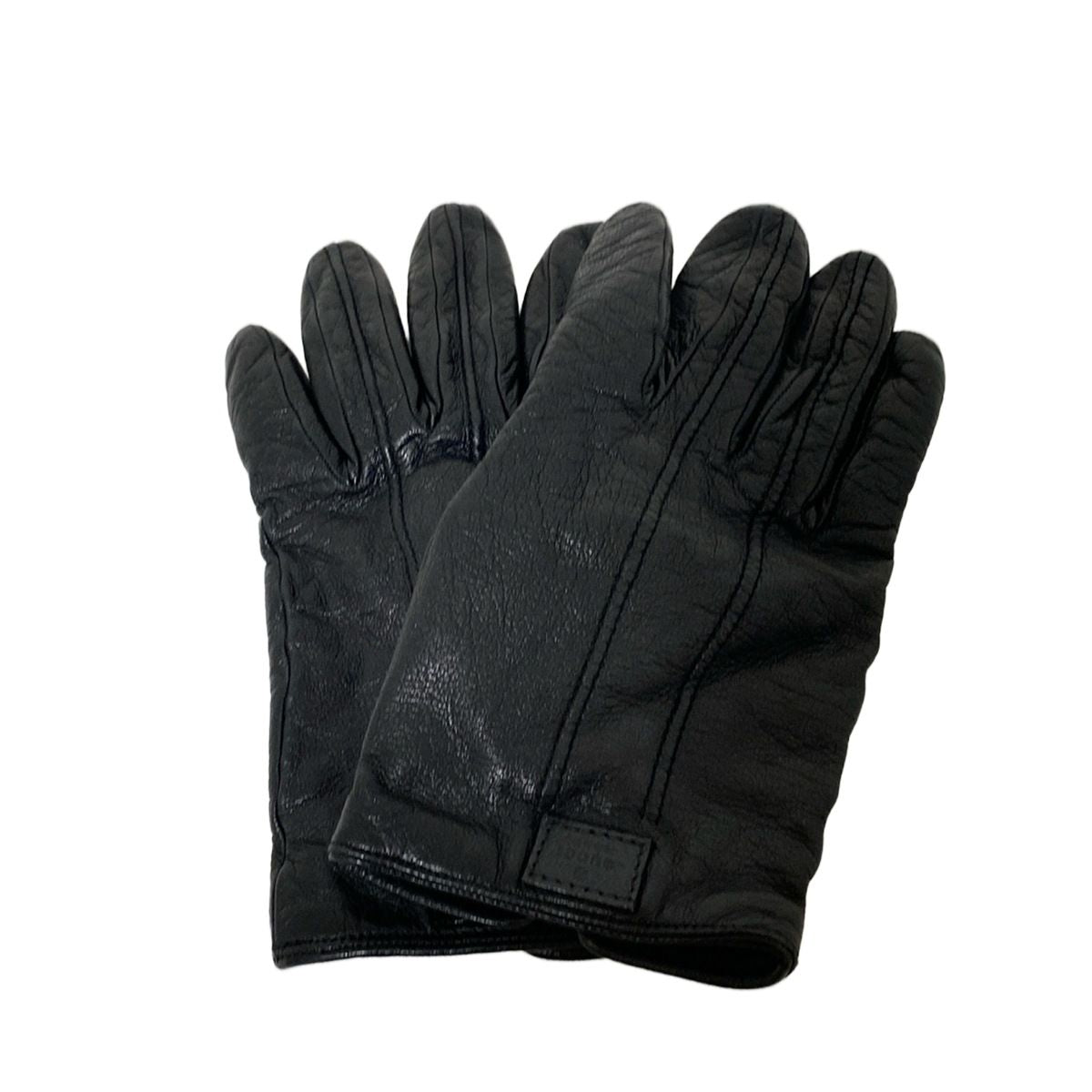GUCCI Women's Gloves - Black Leather