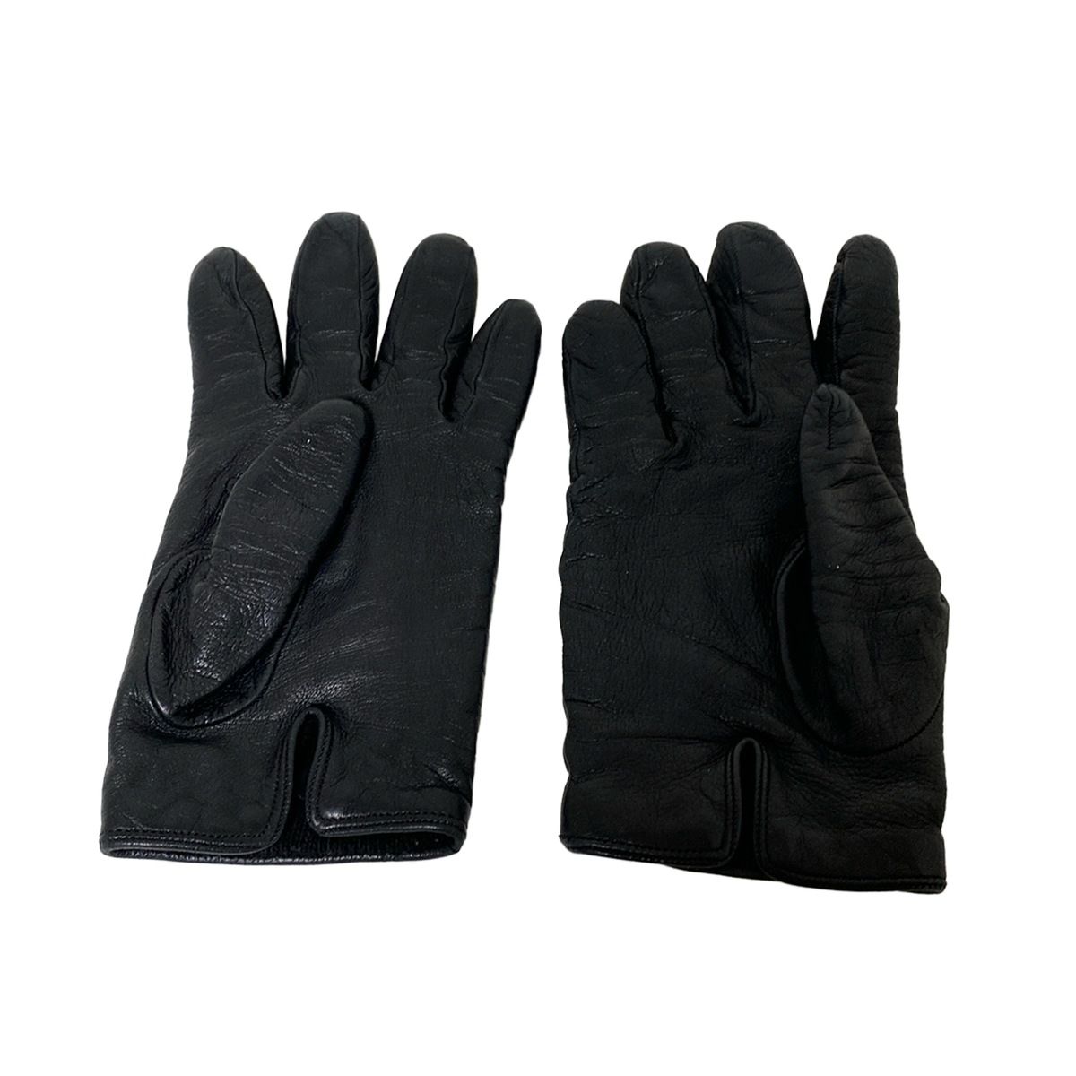 GUCCI Women's Gloves - Black Leather