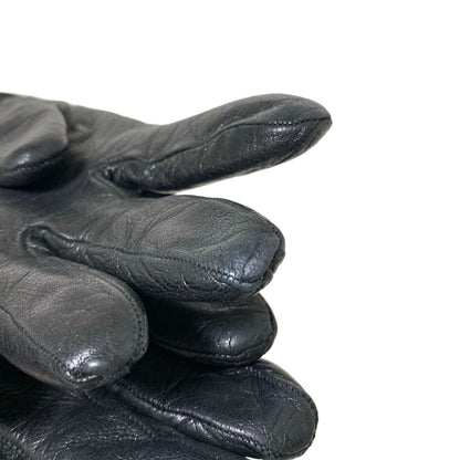 GUCCI Women's Gloves - Black Leather