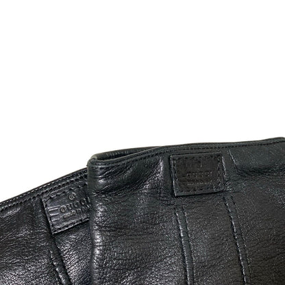 GUCCI Women's Gloves - Black Leather