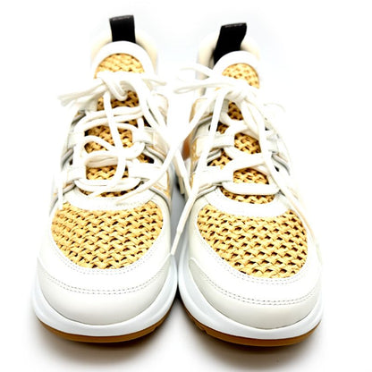 Louis Vuitton Size 24 White Sneakers