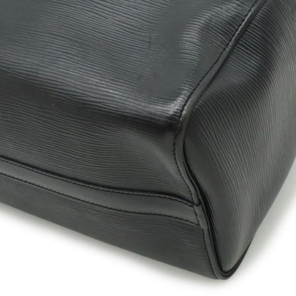 LOUIS VUITTON Epi Speedy 25 Handbag Mini Boston Bag Leather Noir Black Black