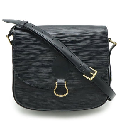 LOUIS VUITTON Epi Sun Crew Shoulder Bag Pochette Crossbody Leather Noir Black