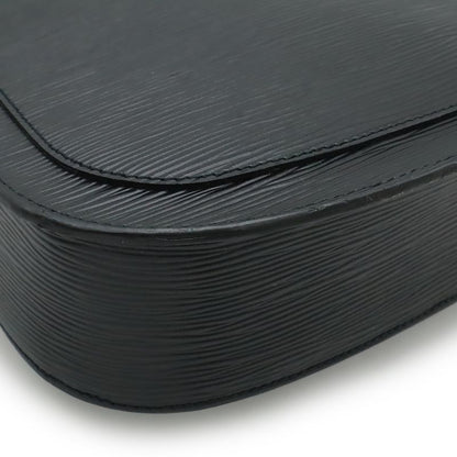 LOUIS VUITTON Epi Sun Crew Shoulder Bag Pochette Crossbody Leather Noir Black