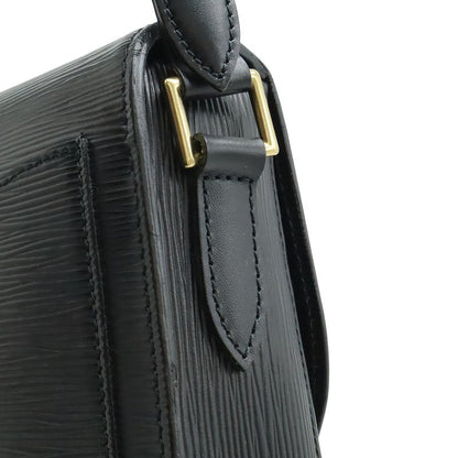 LOUIS VUITTON Epi Sun Crew Shoulder Bag Pochette Crossbody Leather Noir Black