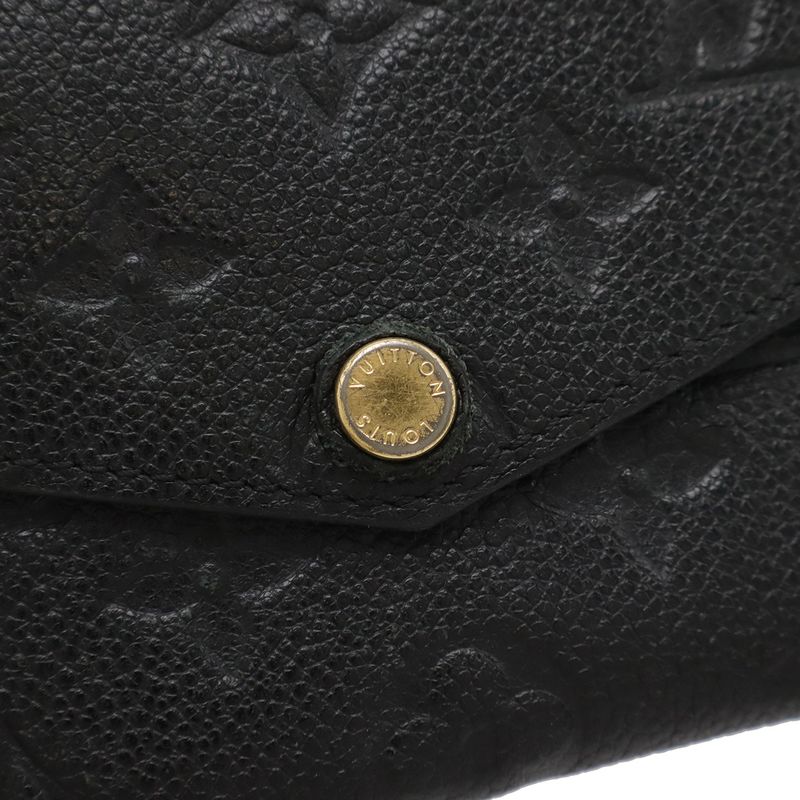 LOUIS VUITTON Monogram Empreinte Pochette Cles Coin Case Coin Purse Coin Purse