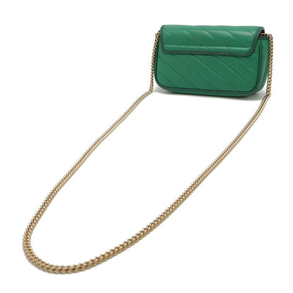 GUCCI GGMarmont Super Mini Bag Chain Shoulder Bag Pochette 2WAY Clutch Bag