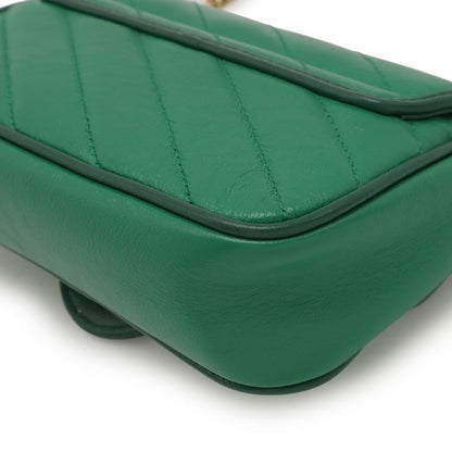 GUCCI GGMarmont Super Mini Bag Chain Shoulder Bag Pochette 2WAY Clutch Bag