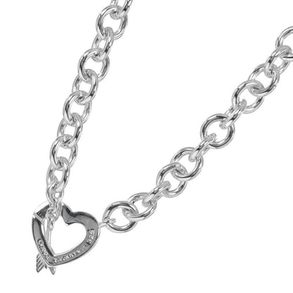 Tiffany & Co Heart Arrow Toggle Chain Vintage Silver 925 Women's