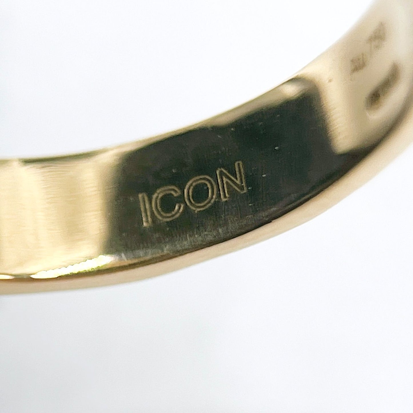 Gucci Icon Yellow Gold Ring 13 Approx 12.5 Y