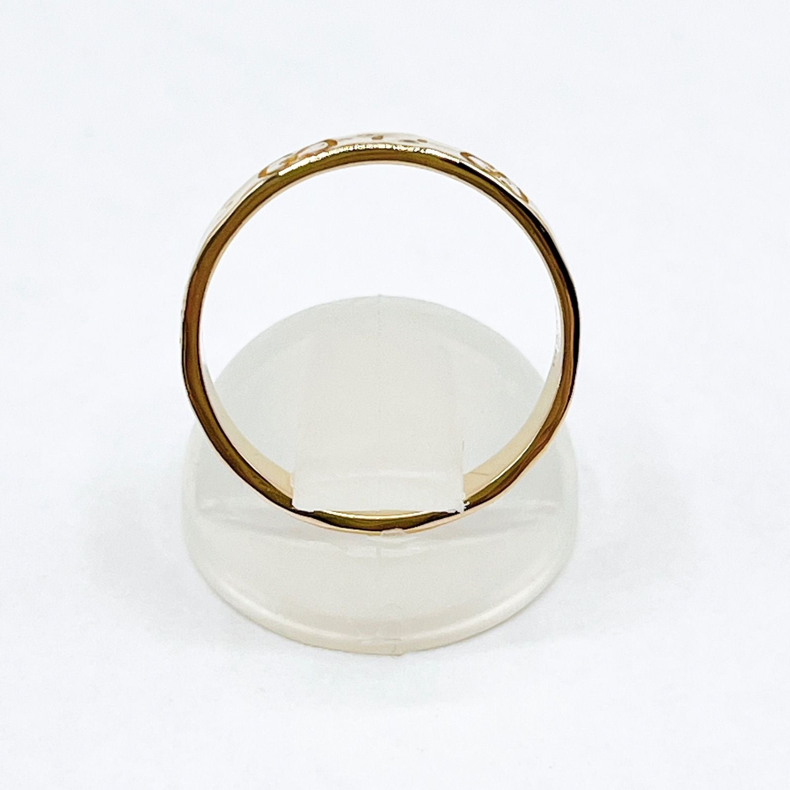 Gucci Icon Yellow Gold Ring 13 Approx 12.5 Y
