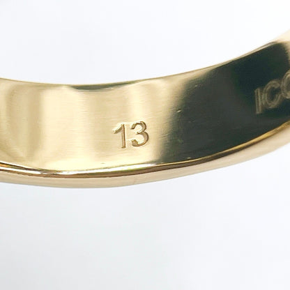 Gucci Icon Yellow Gold Ring 13 Approx 12.5 Y