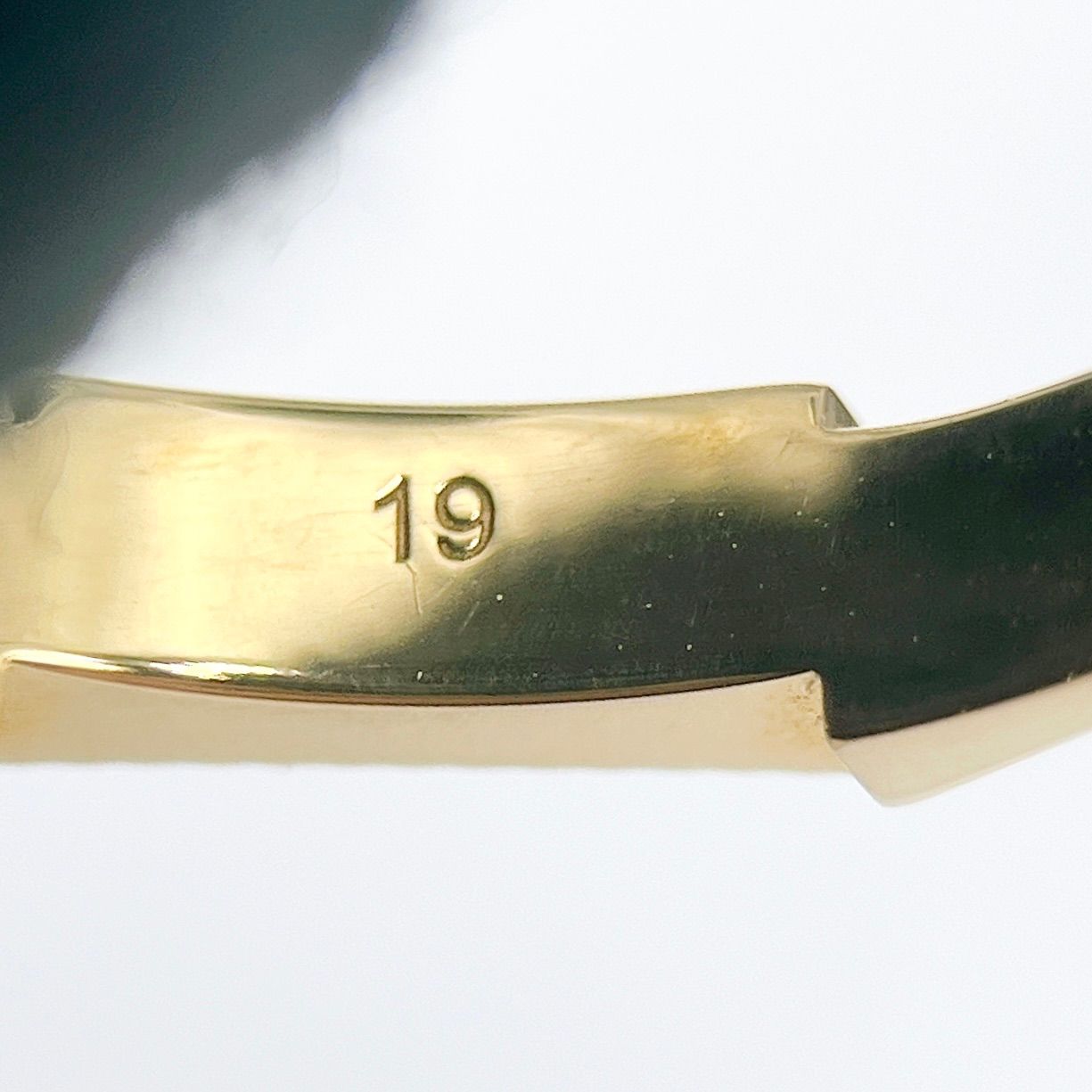 Gucci Link to Love Yellow Gold Ring 19 Approx 18 Y