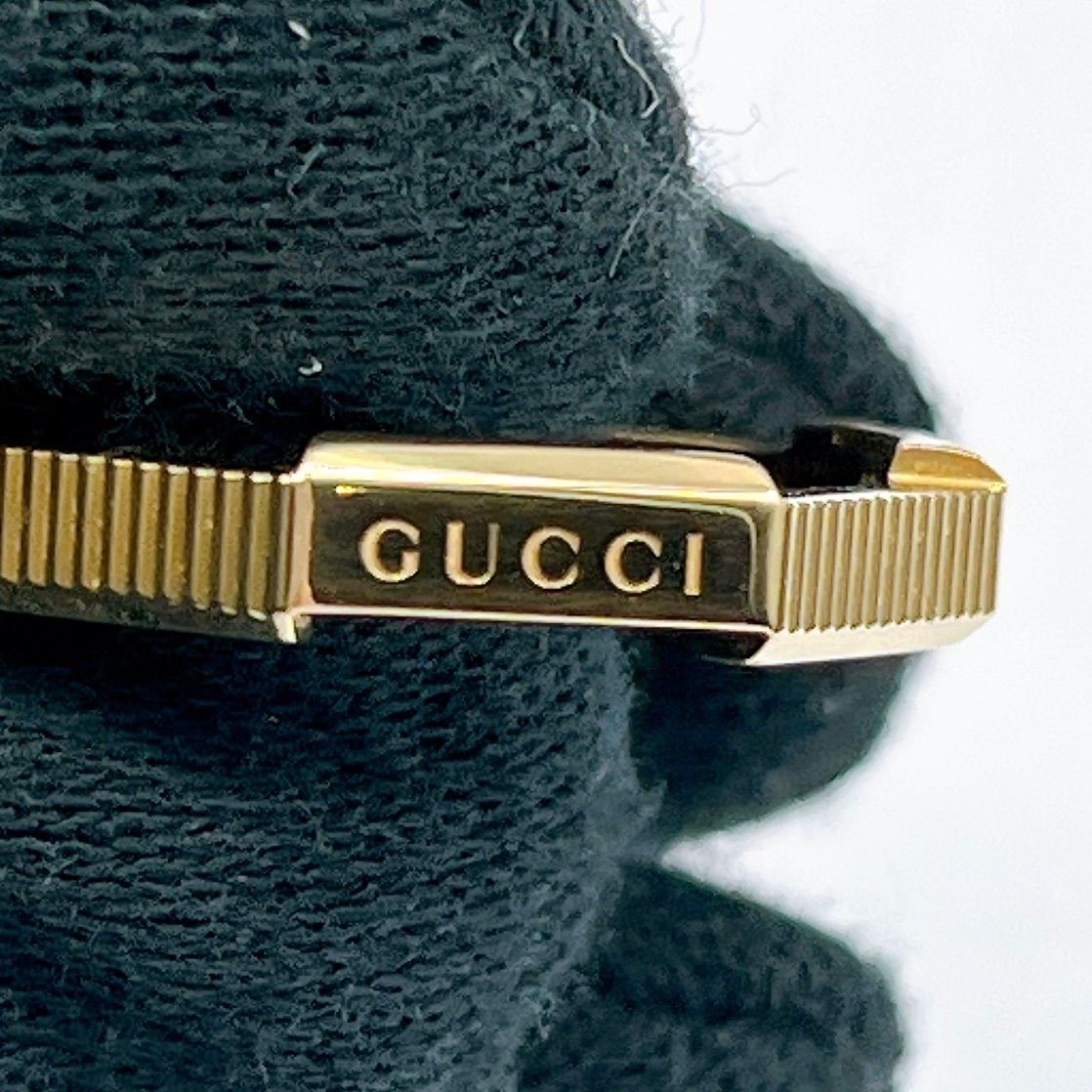 Gucci Link to Love Yellow Gold Ring 19 Approx 18 Y