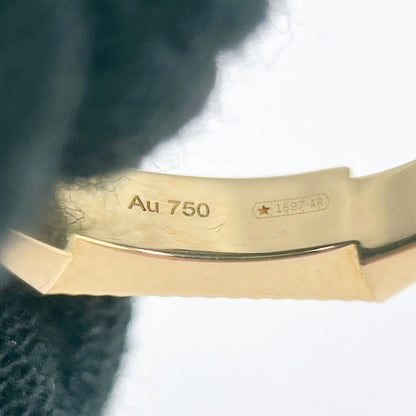 Gucci Link to Love Yellow Gold Ring 19 Approx 18 Y