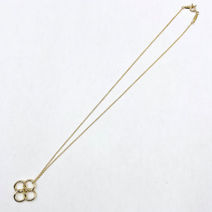 Tiffany & Co Quadro Folio Yellow Gold Necklace Approx