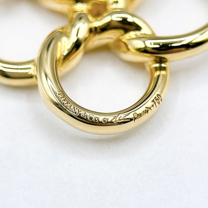 Tiffany & Co Quadro Folio Yellow Gold Necklace Approx