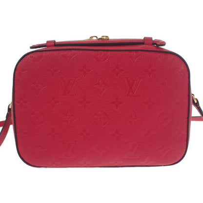 Louis Vuitton Saintonge Shoulder Bag Monogram Empreinte Red Scarlet