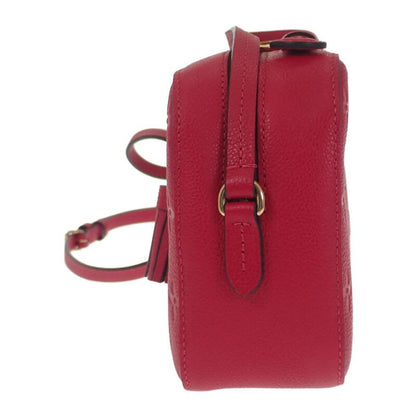 Louis Vuitton Saintonge Shoulder Bag Monogram Empreinte Red Scarlet
