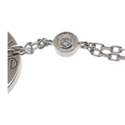 Cartier Love Circle Necklace 18Kwhite Gold Diamond Ladies