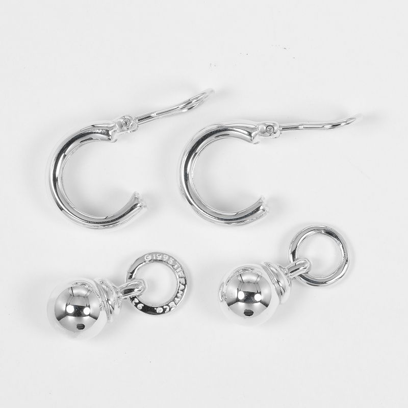 Tiffany & Co Door Knock 2way Design Silver 925 Women's G Earring