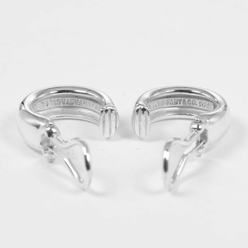 Tiffany & Co Door Knock 2way Design Silver 925 Women's G Earring