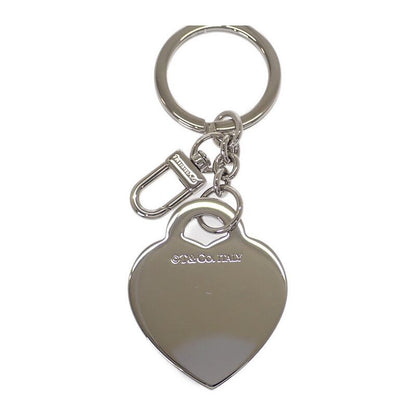Tiffany & Co Leather Inlaid Heart Tag Key Ring Holder