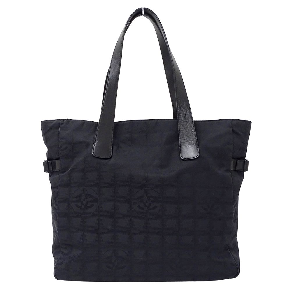 Chanel Bag Ladies Brand Tote Bag Shoulder Bag New Travel Tote Gm Nylon Black