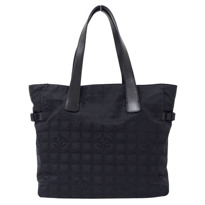 Chanel Bag Ladies Brand Tote Bag Shoulder Bag New Travel Tote Gm Nylon Black