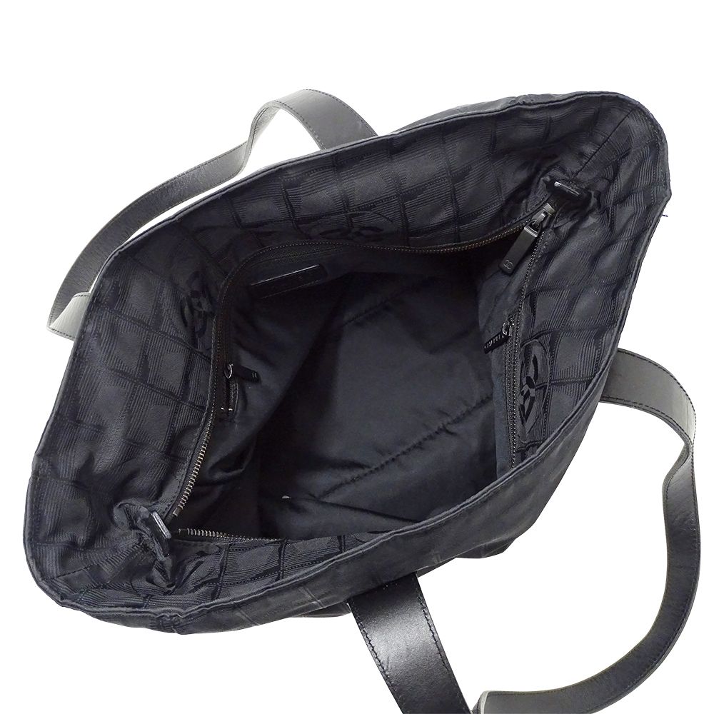 Chanel Bag Ladies Brand Tote Bag Shoulder Bag New Travel Tote Gm Nylon Black