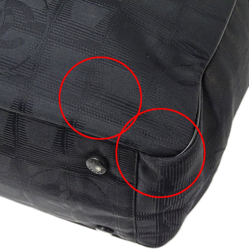 Chanel Bag Ladies Brand Tote Bag Shoulder Bag New Travel Tote Gm Nylon Black