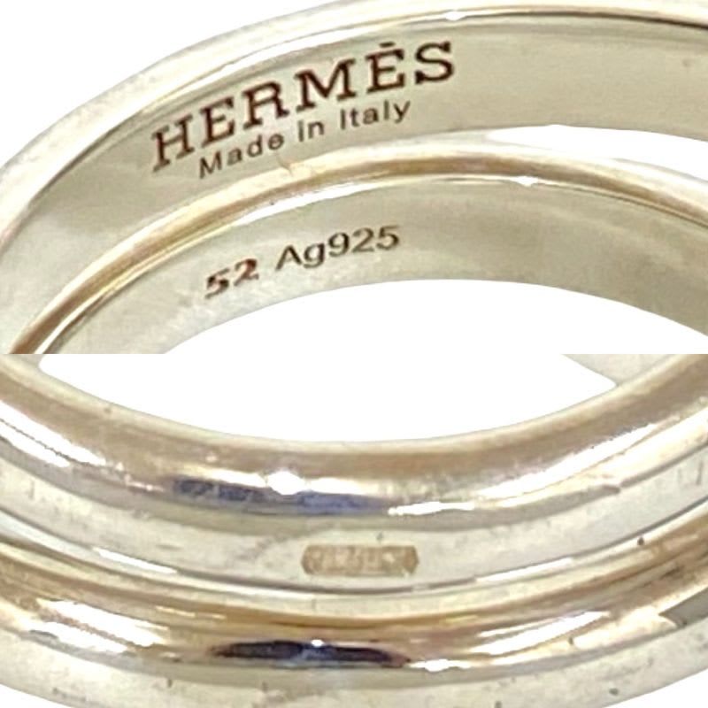Hermes Lima PM Silver 925 Ring No 12 Men's Accessories Small Items