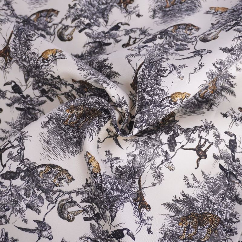 Hermes Skirt Long All-over Pattern Silk Bottoms